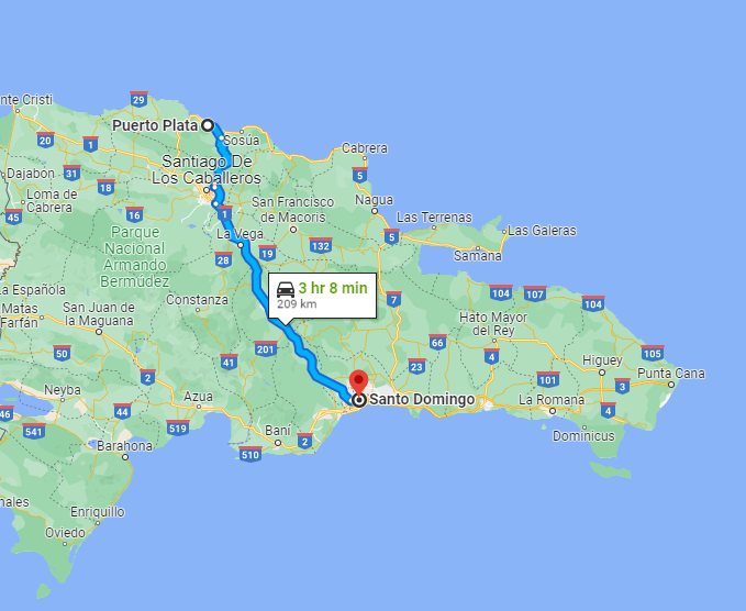 Cómo llegar desde Puerto Plata hasta Santo Domingo con Cocotours